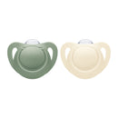 NUK For Nature (NFN) Silicone Soother Pacifier 2pcs/box | 0-6 Months | 6-18 Months | Made in Germany-2