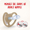 NUK For Nature (NFN) Silicone Soother Pacifier 2pcs/box | 0-6 Months | 6-18 Months | Made in Germany