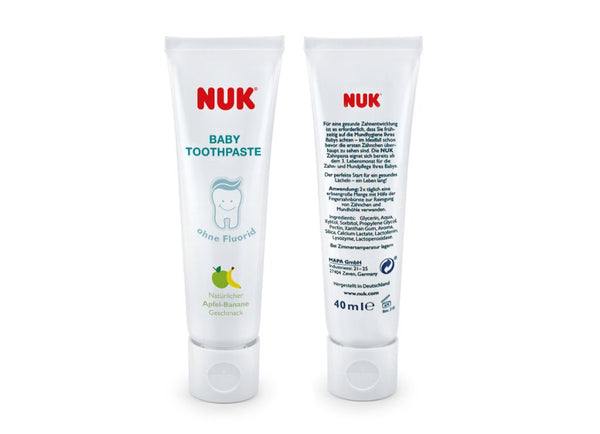 NUK Baby Toothpaste 40ml (Twin pack)(Promo)