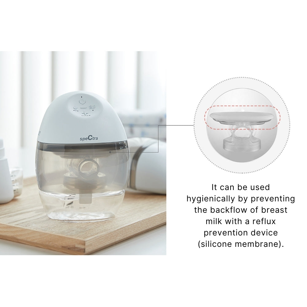 Spectra Hospital Grade Hands-Free Wearable Electric Breast Pump - Portable and Rechargeable