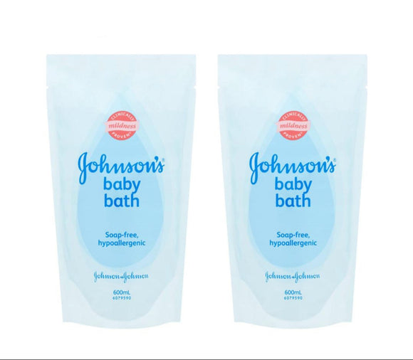 Johnson's Baby Bath Soap Free Formula 600ml Refill Pack