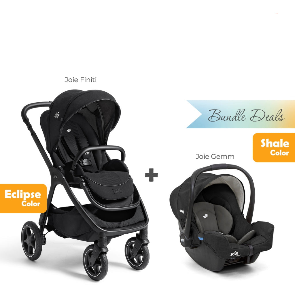 joie stroller with car seat Joie Finiti Stroller + Gemm Infant Car Seat (Stroller + Car Seat)