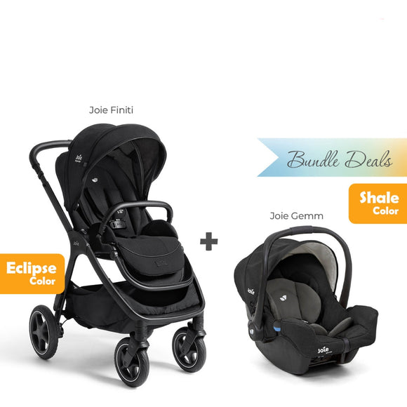 Joie Finiti Stroller + Gemm Infant Car Seat (Stroller + Car Seat)