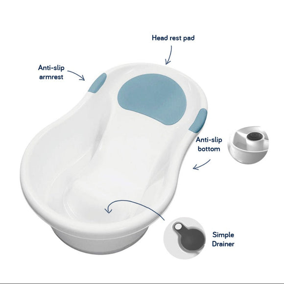 Babydreams Baby Bath Tub  S with Stand (Newborn -30kg)