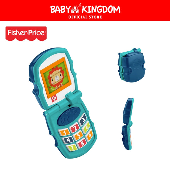 Fisher-Price Friendly Flip Phone Toddler Toy, Suitable for 6 month+