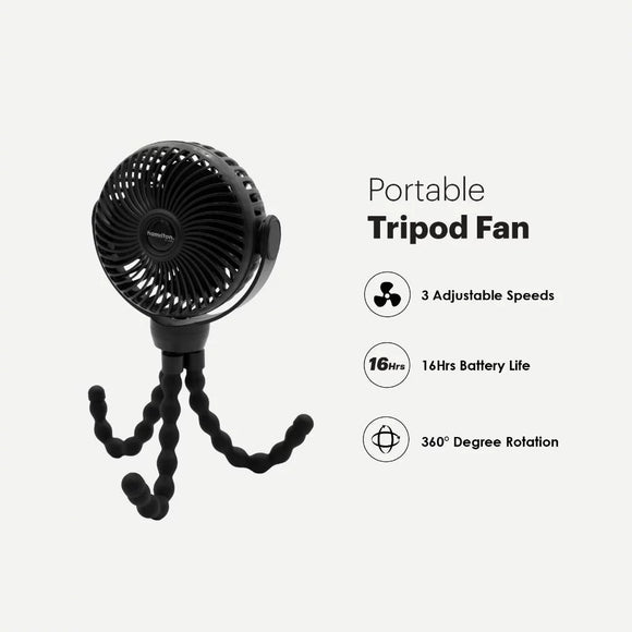 Hamilton Portable Tripod Fan | Stroller Accessories