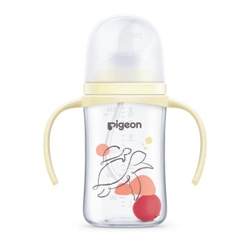 Pigeon SofTouch BPP 2-Step Straw Bottle Set T-ester 240ML - 0