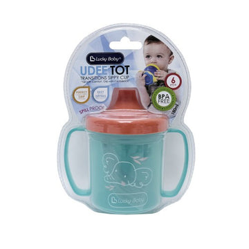 Lucky Baby Hoper Spout Cup With Handles - 0