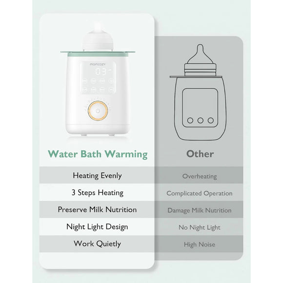 Momcozy Nutri Smart Analog Baby Bottle Warmer | SG Local Warranty