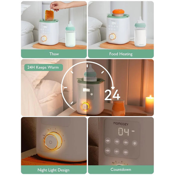 Momcozy Nutri Smart Analog Baby Bottle Warmer | SG Local Warranty