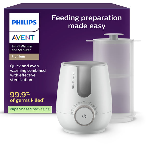 PHILIPS AVENT 2-in-1 Warmer and Sterilizer (SCF359/00) - Baby Kingdom