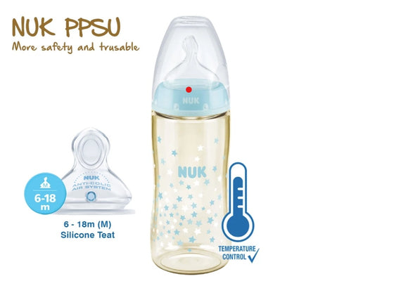 NUK Premium Choice PPSU Bottle Blue