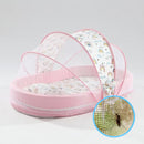 Lucky Baby Pop Up Portable Bed With Pillow W/Mosquito Net-1