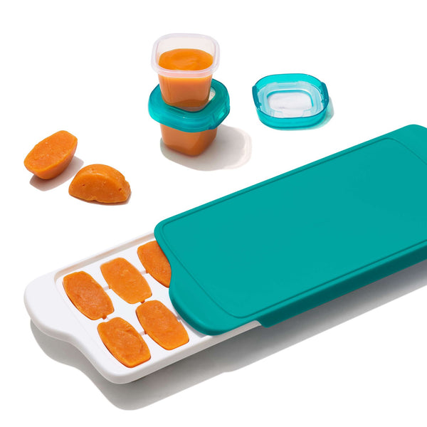 Oxo Tot Baby Food Freezer Tray With Silicone Lid