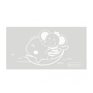 Buy grey Lucky Baby Non Slip Suction Bath Mat 58cm X 34cm (Promo)