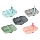 Beaba Divided Silicon Plate With Suction Cup-1