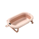 Lucky Baby Saly Collapsible Bath Tub W/Thermometer-2