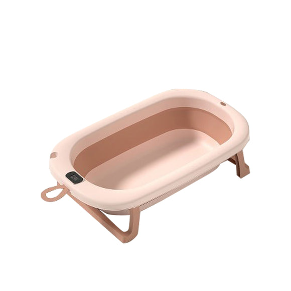 Lucky Baby Saly Collapsible Bath Tub W/Thermometer