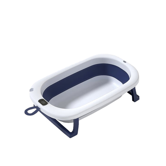 Lucky Baby Saly Collapsible Bath Tub W/Thermometer