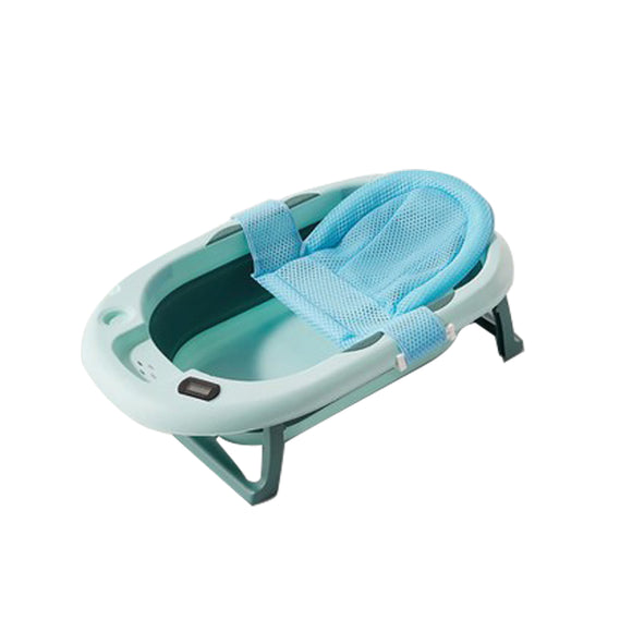 Lucky Baby Galy Collapsible Bath Tub W/Thermometer + Jelly Bath Support
