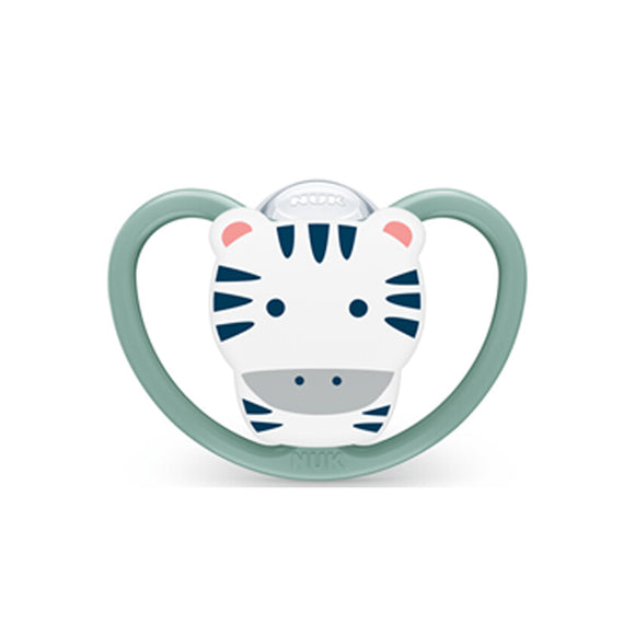 NUK Space Silicone Soother Pacifier (0-6/6-18/18-36 Months)