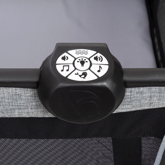 Baby Trend Simply Smart™ Nursery Center (Whisper Grey) FREE 2" Foam Playpen Mattress