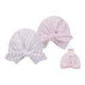 Hudson Baby 2pcs Turban Cap Set (0-6m)