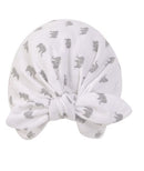 Hudson Baby 2pcs Turban Cap Set (0-6m)-5