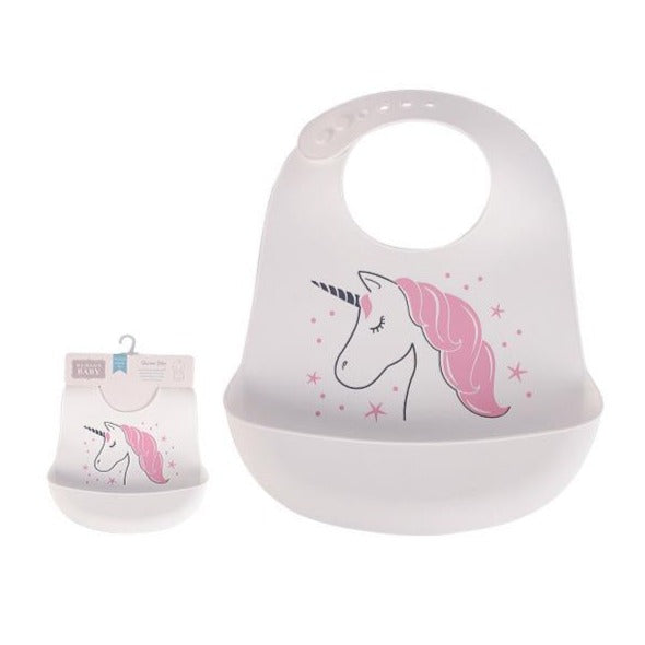 Hudson Baby 1pc Silicone Bib