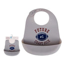 Hudson Baby 1pc Silicone Bib-3