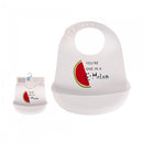 Hudson Baby 1pc Silicone Bib-6