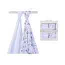 Hudson Baby 2pcs Muslin Swaddle Blanket-1