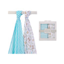 Hudson Baby 2pcs Muslin Swaddle Blanket-2