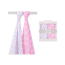 Hudson Baby 2pcs Muslin Swaddle Blanket-6