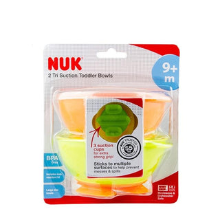 NUK Tri Suction Toddler Bowls