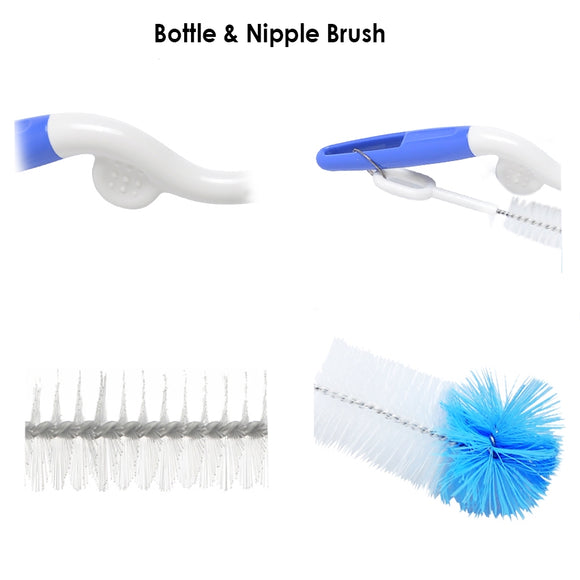 Pigeon 2 in 1 Bottle and Nipple Brush (26261)