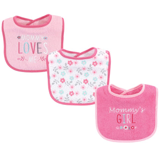 Buy girl-mommy Luvable Friends 3pcs Drooler Bib