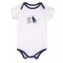 Hudson Baby 3pcs Bodysuit Short Sleeve Set (0-3m/3-6m/6-9m/9-12m)-21