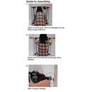 Lucky Baby Smart System 2 Ways Swing Back Steel Gate - Black-3