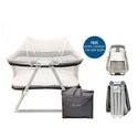 Lucky Baby Rocky 2 In 1 Baby Bedside Crib + Extra Cushion for Newborn