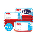 NUK anti-bacterial Wet Wipes 80pcs per pack (Promo)