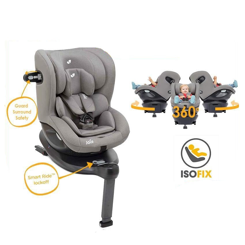 Joie I-Spin 360 Car Seat (1 Year Warranty) - 0