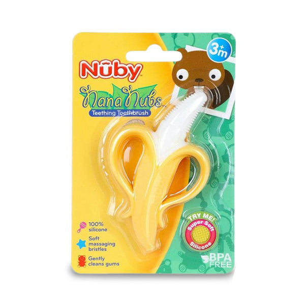 Nuby Nana Nubs Banana Gum Massager 3m+