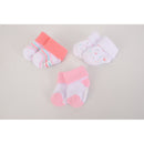 Luvable Friends 3pcs Baby Terry Socks With Non-Skid-2