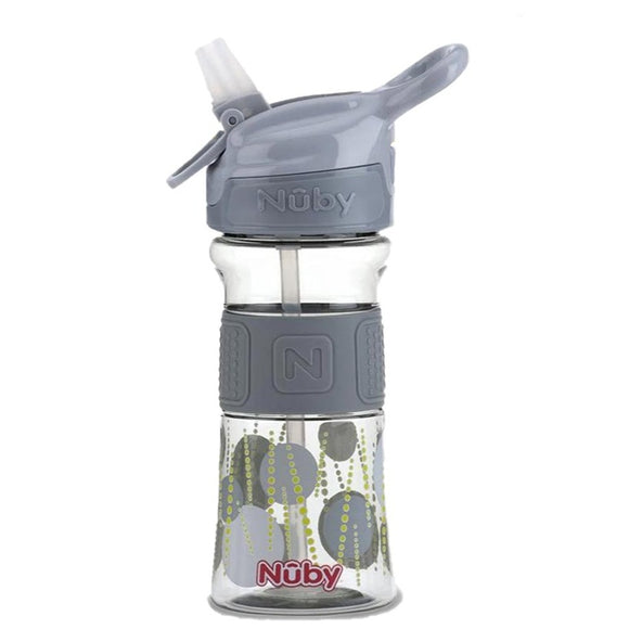Nuby Soft Spout On-the-Go Sports Bottle with Push Button 360ml