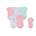 Hudson Baby 5pcs Bodysuit Set