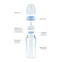 NUK PPSU Bottle (300mlx2) + (150mlx1) + Anti-bacterial wipes 20s(10packs) (Promo)