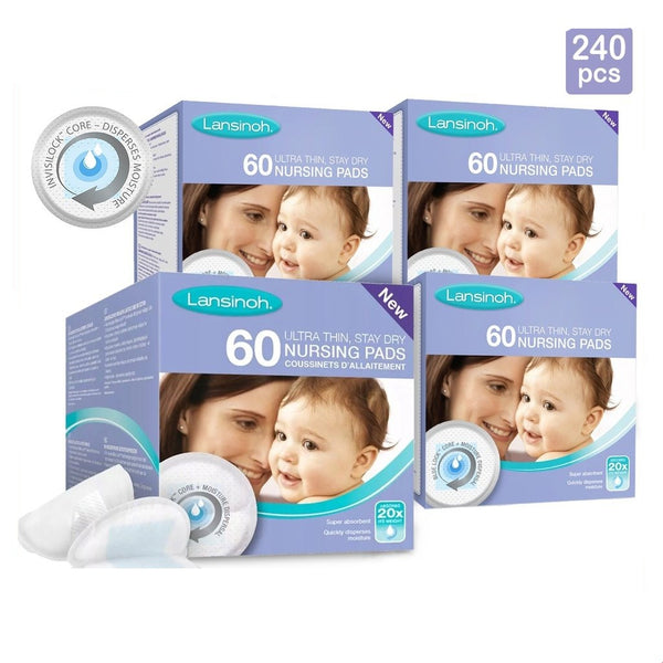 Lansinoh Disposable Nursing Pads (60 Count)- PROMO (EXP MAY25)