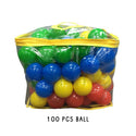 BabyOne Colorful Plastic Soft Air-Filled Pit Balls For Ball House/Playard (100pcs/50pcs)