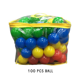 BabyOne Colorful Plastic Soft Air-Filled Pit Balls For Ball House/Playard (100pcs/50pcs)